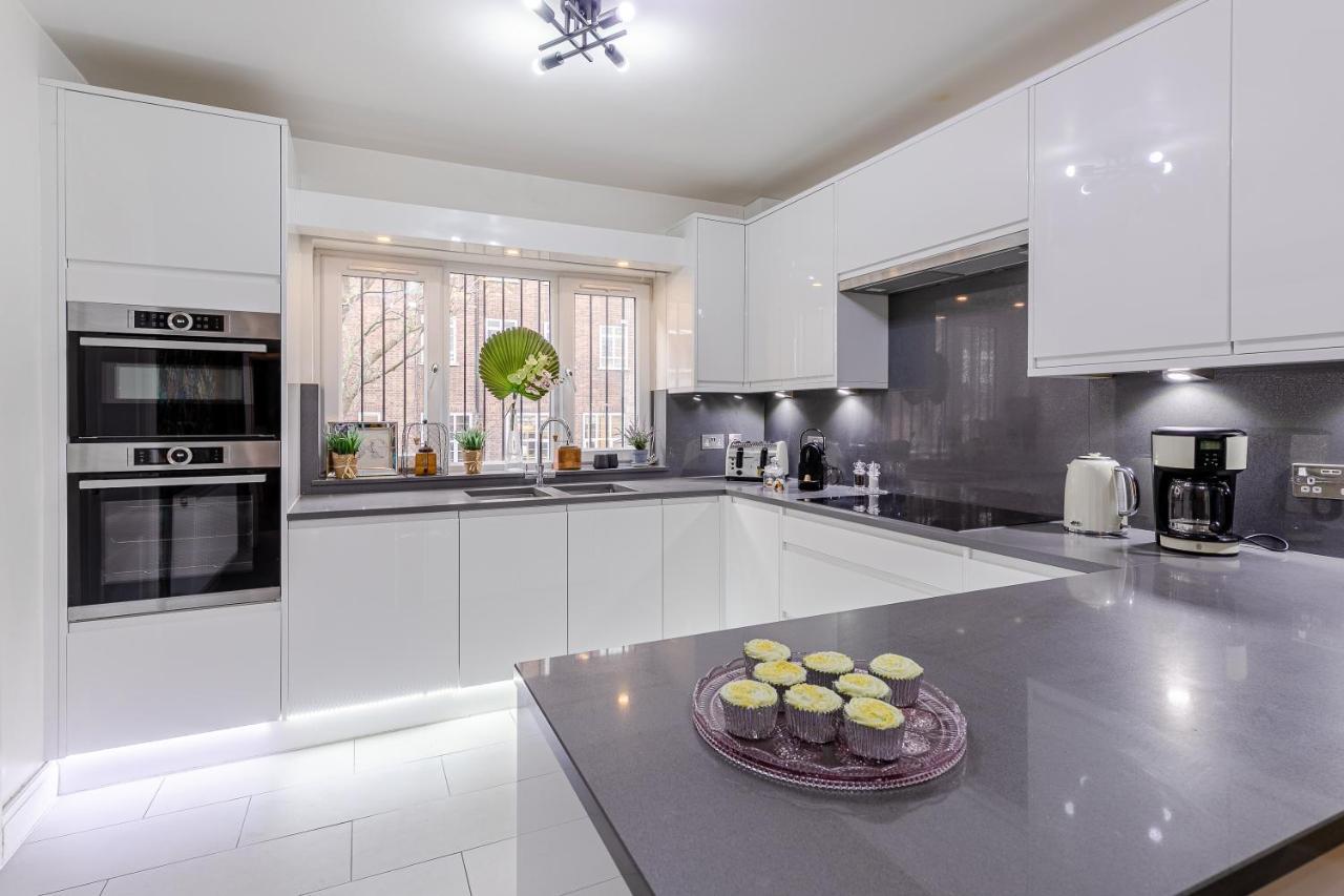 Notting Hill & Hyde Park Exclusive West-End Serene Designer Family Home 5Bed4Bath London Eksteriør billede